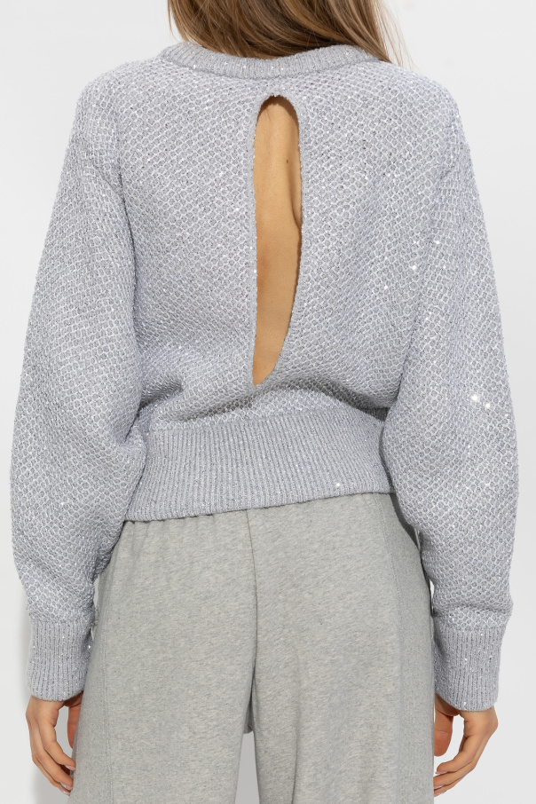 Grey Sweater with sequins Stella McCartney - Vitkac GB